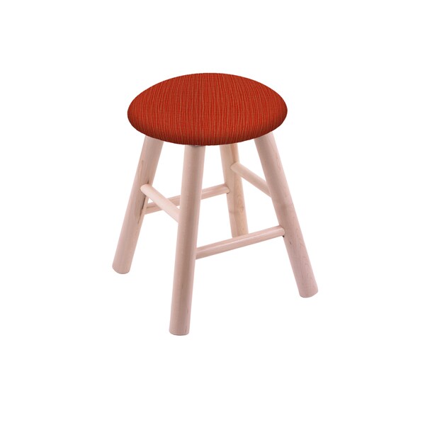 Oak Vanity Stool, Dark Cherry Finish, Canter Twilight Seat